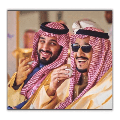 الملك سلمان و ولي العهد