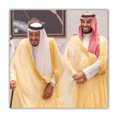 الملك سلمان و ولي العهد