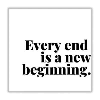 New Beginning