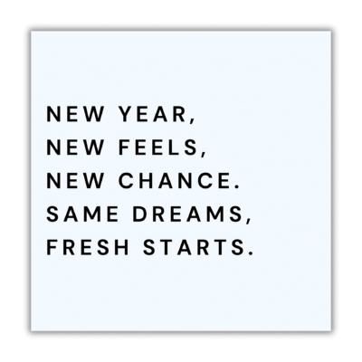 Fresh Starts